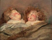 Peter Paul Rubens Sleeping Children Spain oil painting artist